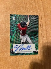 2023 Leaf Perfect Game - Nicholas Montgomery - Green Wave Metal Auto #d 4/6