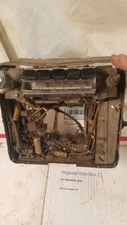 super deluxe car radio 1940's 1950's for parts vintage