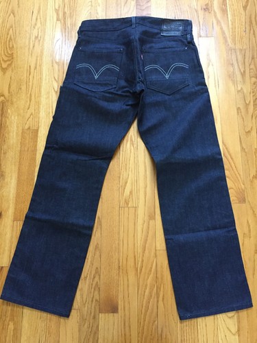 Side Zip Cargo Pocket Jeans Dark Wash 