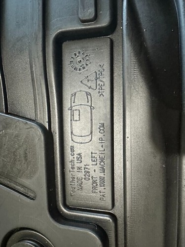 Mercedes-Benz G Wagon - Weather Tech Floor Mats (2019- Current Years), Qty 2 - Picture 3 of 3