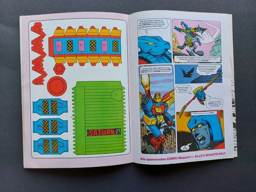 CONDOR / TRANSFORMERS (ACTION FORCE) EXTRA COMIC SONDERHEFT NR. 2 (BEILAGE) Z2+ - Picture 16 of 17