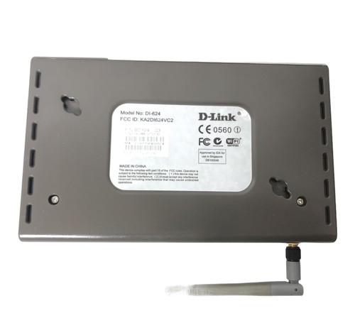 D-Link DI-624 Wireless Cable/DSL Router, 4-Port Switch, 802.11g, 108Mbps - Picture 5 of 7