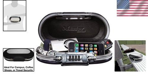 Portable Security Lock Box: Customizable Combination Safe for Travel Essentials - Picture 2 of 10