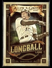 2020 Topps Allen & Ginter #LL-38 Gary Sheffield Longball Lore card