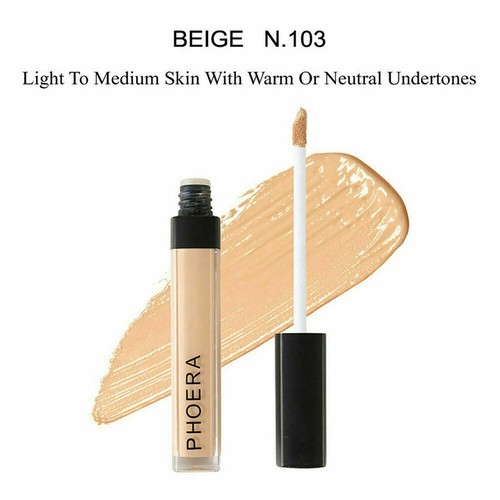 **PHOERA FOUNDATION | Liquid Concealer Stick Full Coverage Makeup Anti Blemish** - Picture 15 of 22