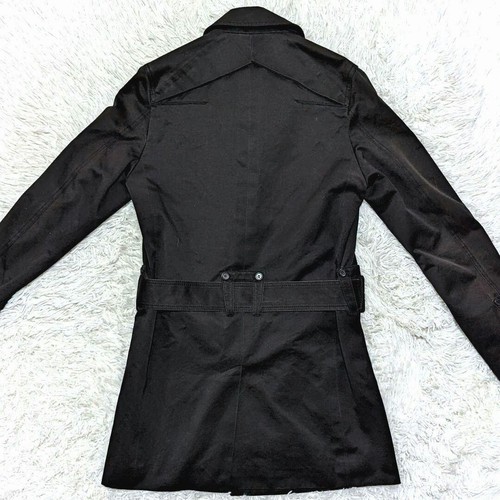 DIOR HOMME Dior Homme Trench Coat Black Size 46 - Picture 8 of 18