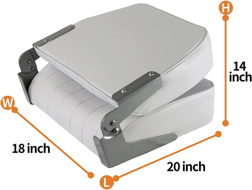 Icover Boot Klappsitzbezug - 2er Pack 600 Denier Canvas Wasserdicht Robust - Bild 7 von 12