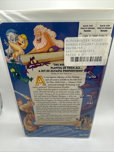 Hercules (VHS, 1998) - Picture 5 of 6