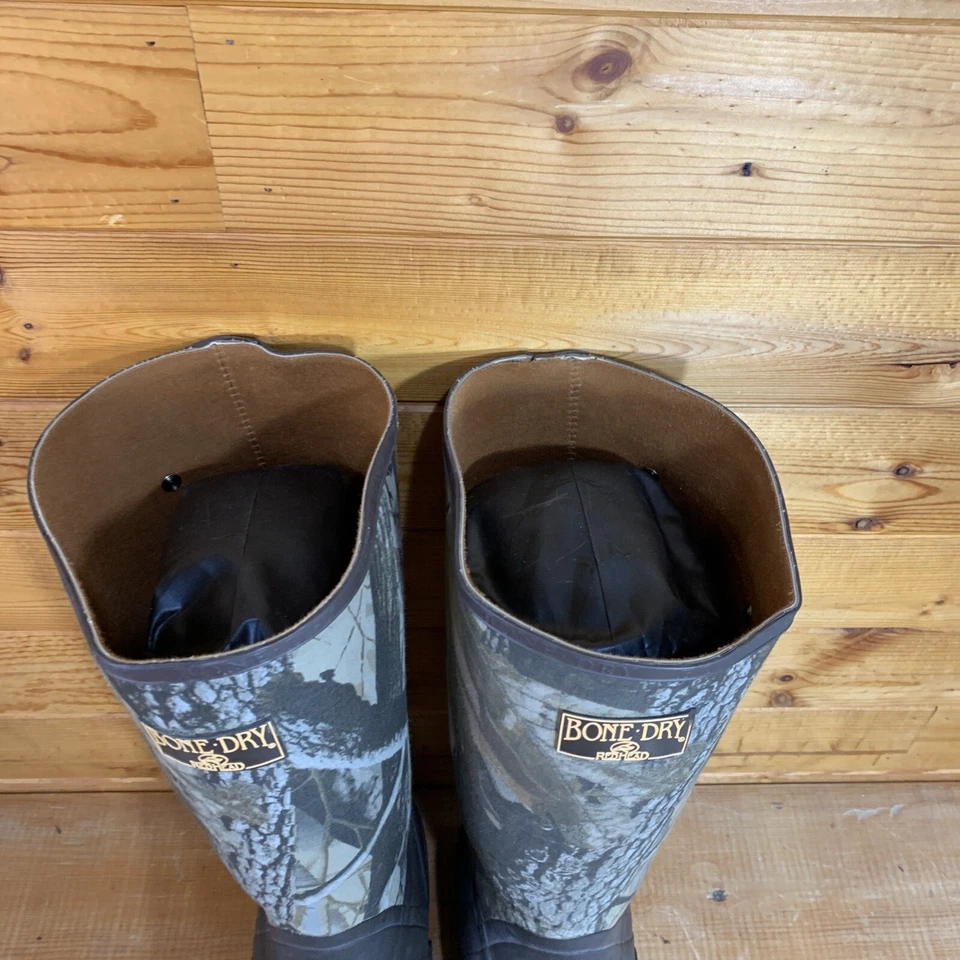 RED HEAD Bone Dry Boots Thinsulate Realtree Camo Men’s Size 14 Steel Shank EUC - Image 3 of 4