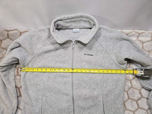 Columbia Mens Gray Full Zip Fleece Jacket Size XL - Bild 3 von 8