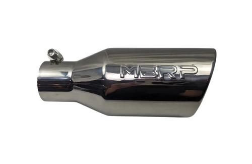 MBRP Rolled End Angled Exhaust Tip 11" Overall Length, 2.5" Inlet, 4.5" Outlet
