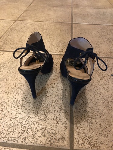 **LE PEPITE**MARINE LACK & WILDLEDER SANDALEN*** - Bild 11 von 12