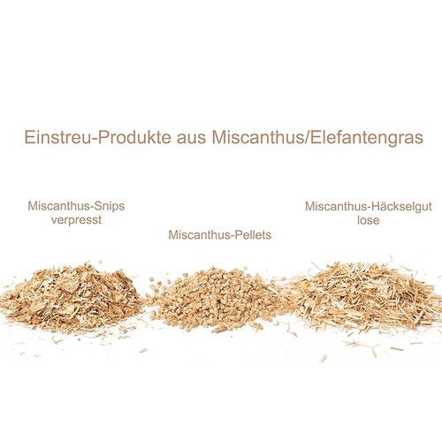 Jumbogras® Elefantengras-Großtier-Einstreu-Häcksel/lose, 170l für Pferde, Ziegen - Bild 7 von 7