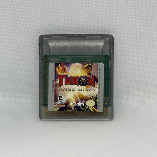 Turok: Rage Wars (Nintendo Game Boy Color, 1999) GBC Authentic, Tested - Picture 1 of 1