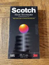 Scotch T-120 HS Brand New VHS