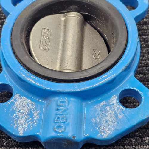 Culver Valve A536 Butterfly Valve Body 316SS Disc Seat Fluorubber 200PSI - Bild 3 von 9