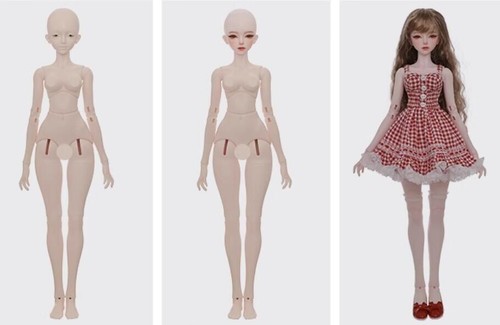 1/4 BJD Doll SD Carmen A-Free Face Make UP+Free Eyes - Picture 12 of 12