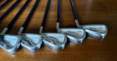 Mizuno T-ZOID MX-15 Iron Set 4-PW-FW-SW(9Clubs) / Flex R Regular Shaft : Carbon - Picture 2 of 9