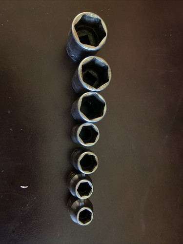 Snap On 3/8 Drive Metric 6 Point Sockets 7 Pieces - Bild 2 von 3