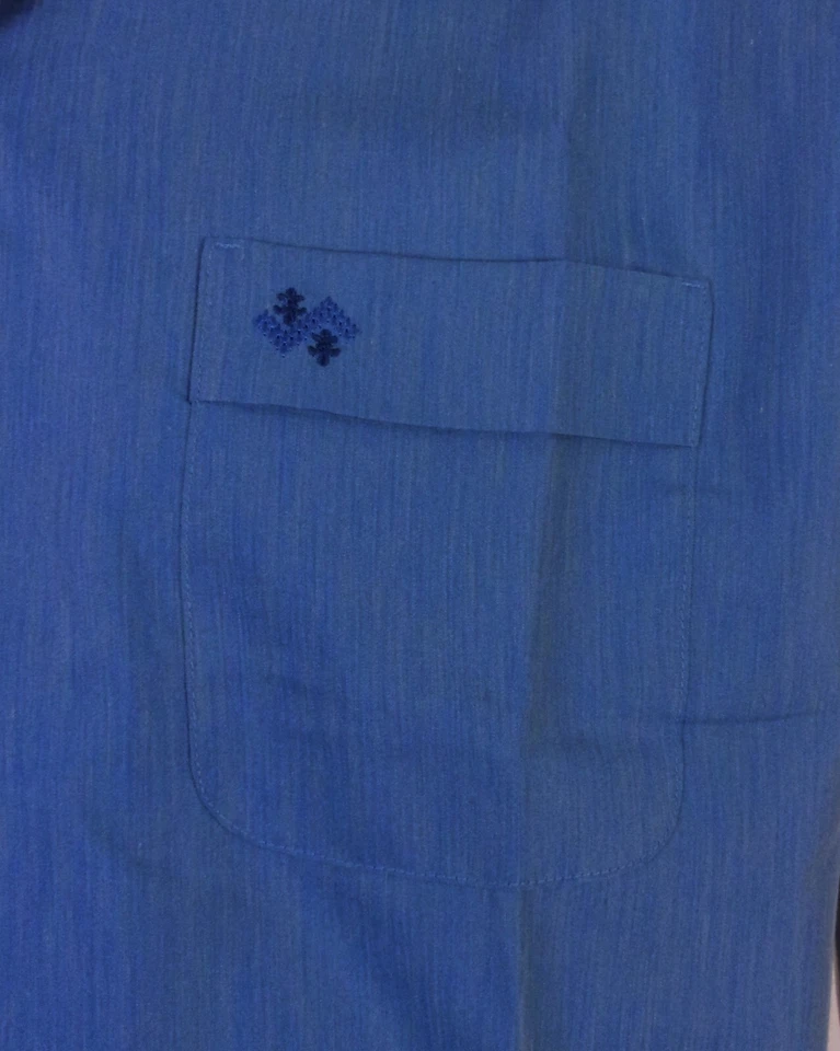 NWT new Deadstock vintage 50s throwback Dragonfly Clothing Shirt Loop Collar L - Image 3 of 4