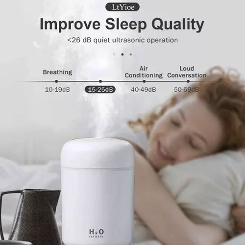 NEW Electric Air Diffuser Humidifier with LED Night Light for Relaxation - Picture 10 of 11