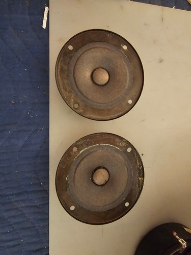 Coppia di tweeter di carta CTS 4" 4 Ohm Alinco