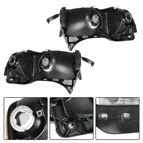 Halogen Headlights Chrome For Dodge Ram 1500 2500 3500 1994-02 Right+Left Side - Picture 9 of 12