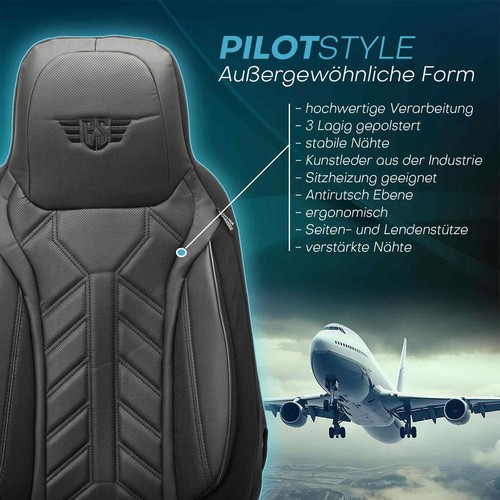 Fundas de asiento universales Fundas de piloto Funda de asiento de autocaravana Universal Pilot Model: APOL - Imagen 48 de 116