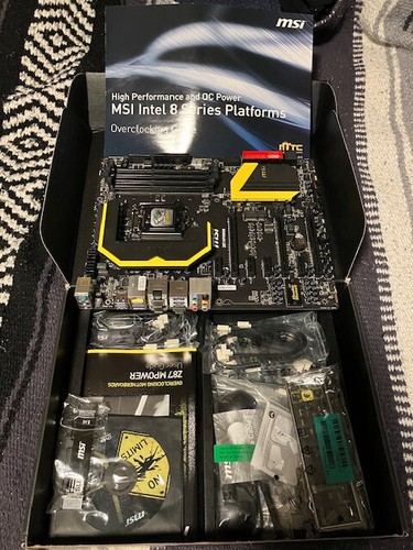 MSI Z87 Mpower Motherboard Atx Oc Series 4Th Generation, Socket LGA1150 Haswell - Photo 2/5