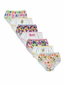 Ugly Dolls Girls Panties Size 4 Cotton 7 Pack HandCraft Briefs Underwear