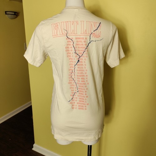 Fault Line Concert T Shirt Ashe Debut Album Size M - Picture 2 of 19