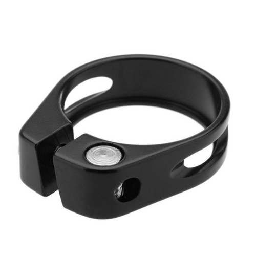 37/40mm Bike Bicycle Release Seat Post Clamp Aluminum Alloy Bicycle Tube Clip - Picture 5 of 42