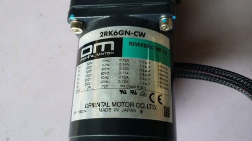 [Gebraucht] Oriental / 2RK6GN-CW, 2GN100K / Wendemotor, Getriebekopf Montageplatte - Bild 2 von 6