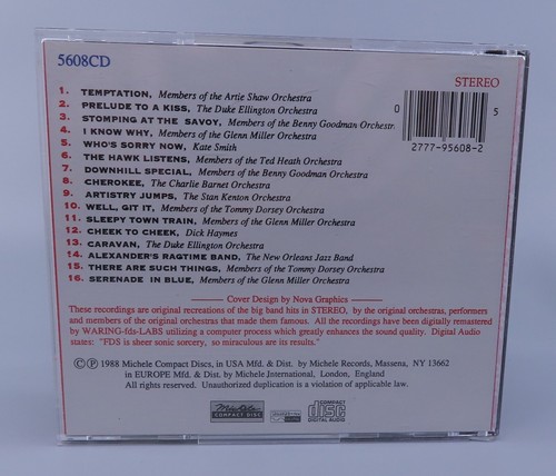 16 Big Band Hits Vol. 8 (CD, 1988) Glenn Miller, Artie Shaw, Tommy Dorsey - Picture 4 of 4