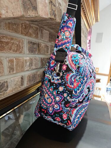 Vera Bradley Haymarket Paisley Medium Traveler Bag NWT - Picture 8 of 17