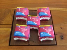 Carefree ACTI-FRESH 20 Regular Daily Liners Pck 5