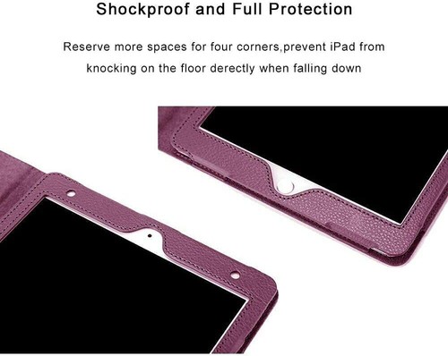 Für Apple iPad Air1,Air2 9,7"",10,2""7/8/9 Gen Leder Flip Smart Ständer Hülle Cover - Bild 35 von 48