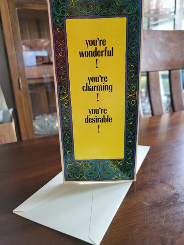 Vintage Hi Brows Risque Greeting Card - Picture 2 of 4