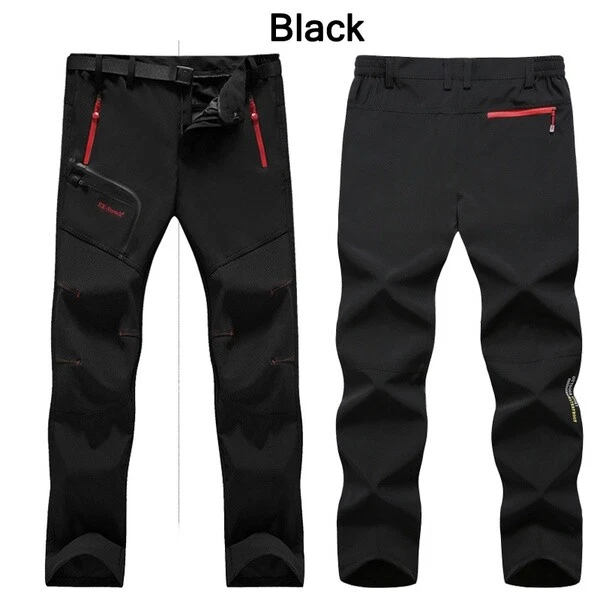 SUPERSPORT OUTDOOR SPORT WATERPROOF BLACK SOFTSHELL PANTS ASIA LARGE 28 x 27 NEW