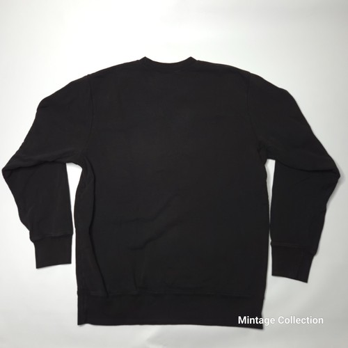 VINTAGE UNDEFEATED BLACK HEAVY WEIGHT PULLOVER SWEATSHIRT SIZE M MADE IN CANADA - Picture 7 of 9