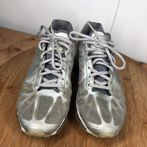 Nike Schuhe Damen 10 Air Max Plus Sneaker Laufen Straße Training hellgrau - Bild 4 von 13