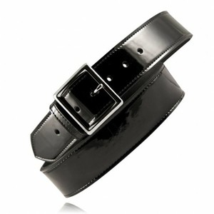 Boston Leather 6580-1-40 Black Plain 1-1//4/" Off Duty Belt Sz 40