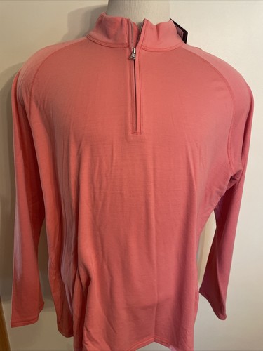 PETER MILLAR CROWN CRAFTED RPEAR NEW MEN'S HALF Zip SWEATER SIZE XXL - Picture 2 of 13