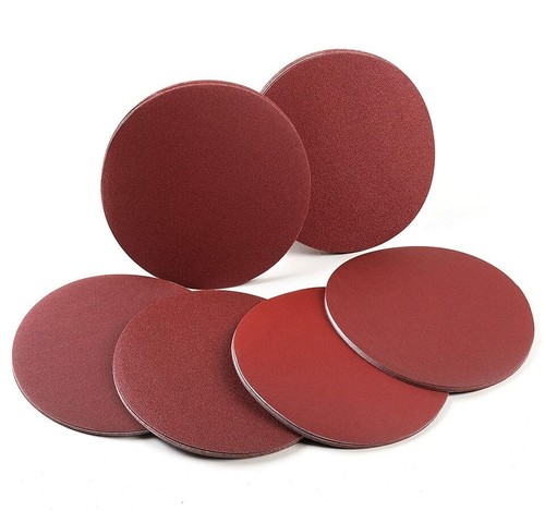 Disco levigatura ossido di alluminio 5" PSA, Stick Sbuccia Autoadesivo - Confezione da 10 20 40 - Foto 5 di 11