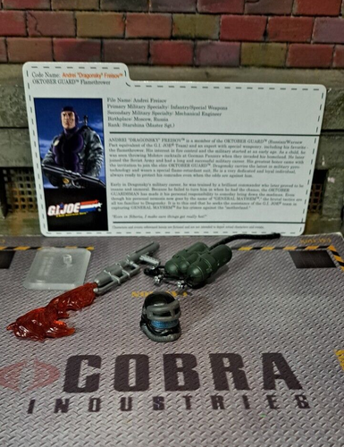 GI JOE ~ 2005 DRAGONSKY ~ 100% COMPLETE ~ OKTOBER GUARD JOECON ~ STEEL BRIGADE - Picture 6 of 6