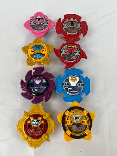 Power Rangers Ninja Steel Ninninger DX Shuriken Star 8p Set Morpher BANDAI Japan