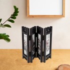  Mini -Klappschirm für Schreibtisch Orientalische Desktop -Teiler traditioneller