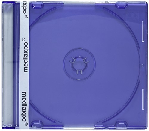 SLIM PURPLE Color CD Jewel Cases Lot - Bild 2 von 3