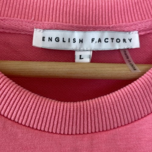 Mini Vestido de Algodón Mangas Abullonadas Cintura Caída Rosa Talla L FÁBRICA INGLESA - Imagen 6 de 12