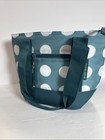 Arctic Zone Insulated Fashion Tote Teal Lunchbox Front Zipper Pocket
